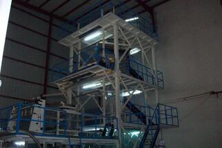 plastic film extruder