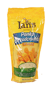 bread crumb packaging using stand bags