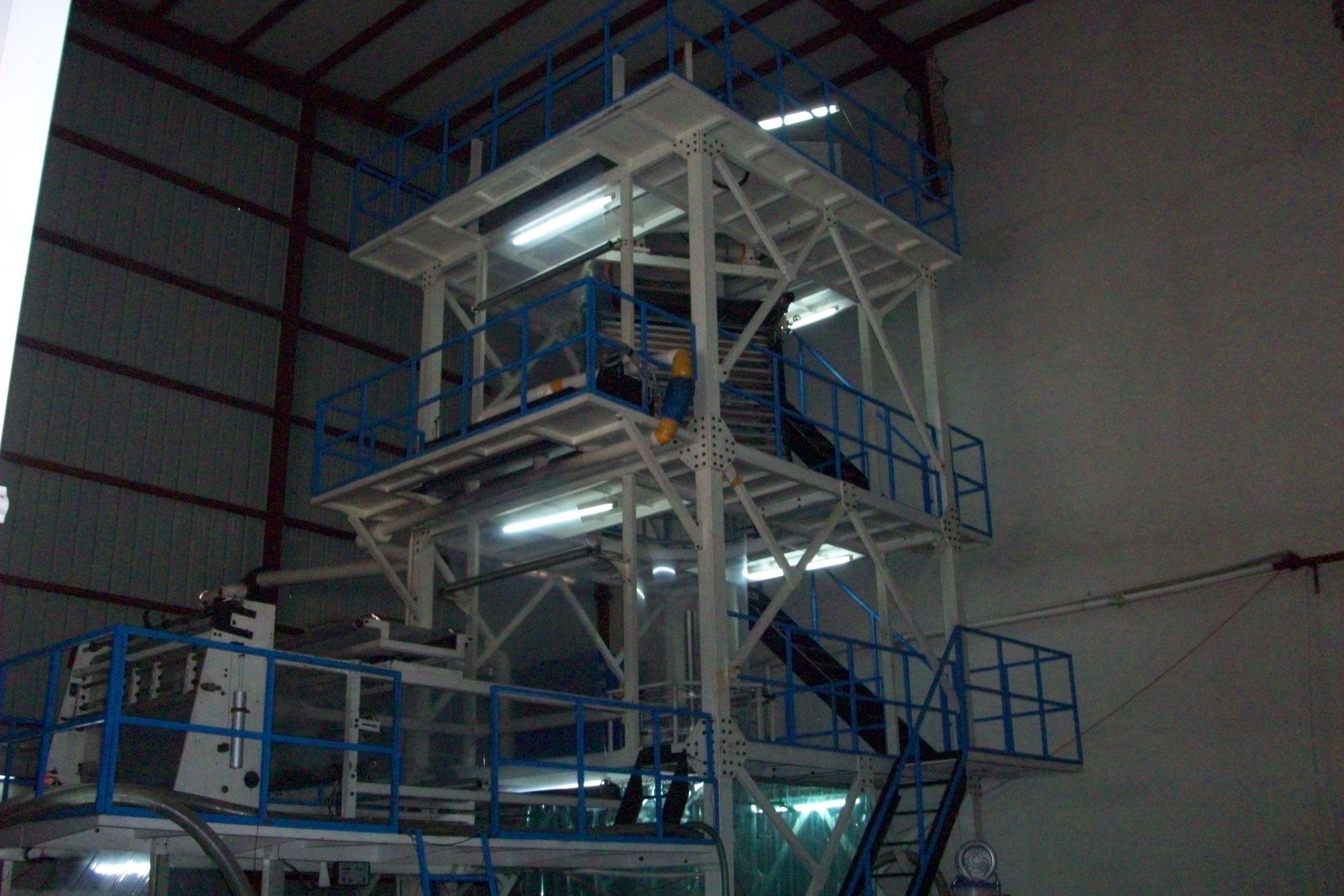 plastic film extruder
