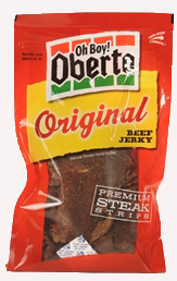 beef jerky in stand up bags