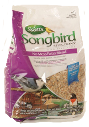 bird seed stand up bag