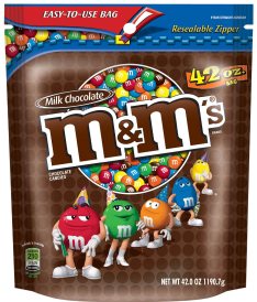 retail packaging in a stand up bag