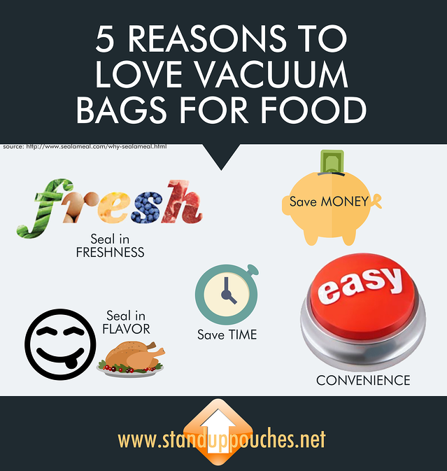 5 Reasons to vacuum seal food