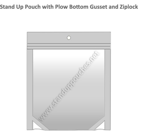 Plow Bottom Gusset Pouch
