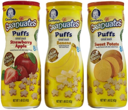 Gerber Graduates Puffs