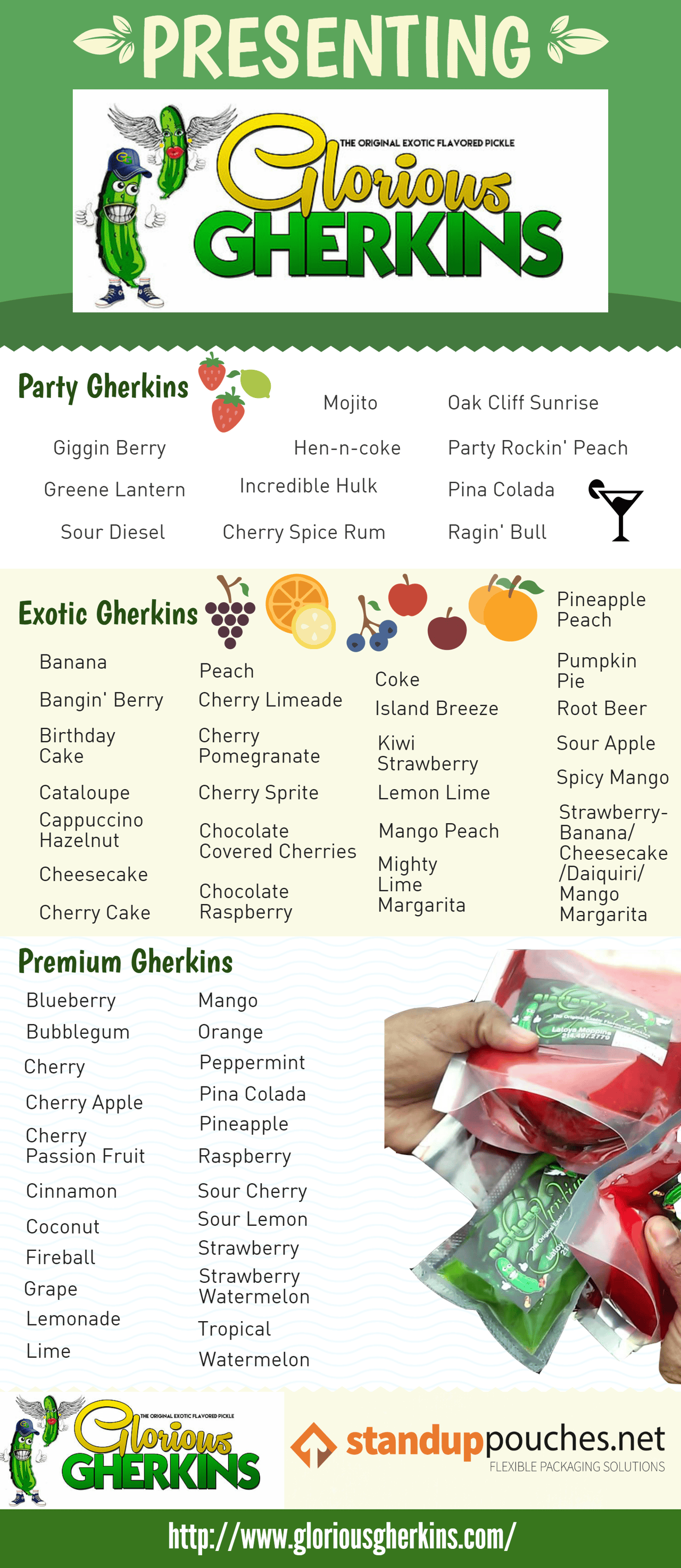 Gherkins Reinvents Snacking with Modern Pickle Packaging