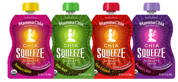 Mama Chia in Spouted Pouches