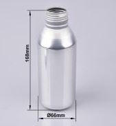 Shaped Smaller Aluminum Bottles