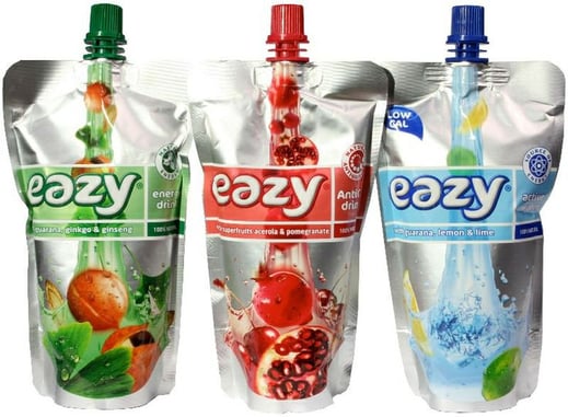 Beverage Mix Packaging Pouches