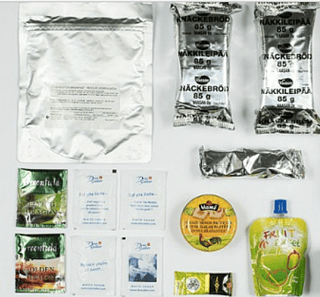 Army Meals in Flexible Retail Packaging