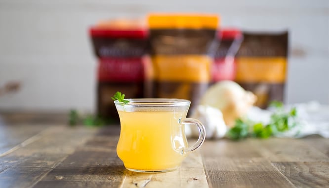 Bone Broth Packaging in Flexible Pouches