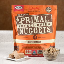Raw Pet Food in Stand Up Pouch