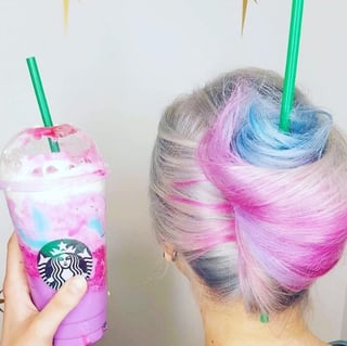Starbucks Unicorn Frappuccino Visual Branding