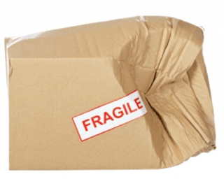 Damaged Cardboard Box Damaged Cardboard Box