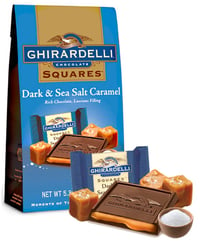 Ghiradelli Chocolate in Flat Bottom Bag