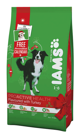 Iams Dog Food in Flat Bottom Bag
