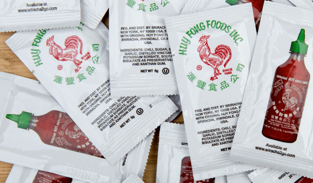 New Sriracha Packets