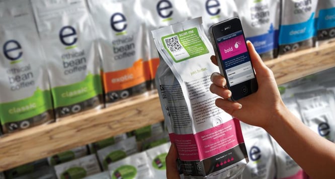 QR Code on Flexible Packaging