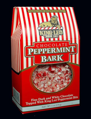 Pepperming Bark in Flexible Box Bag