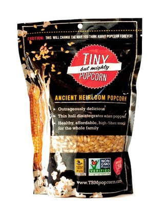 Tiny But Mighty Popcorn in Stand Up Pouch