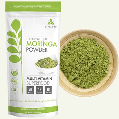 Moringa Powder in Stand Up Pouch