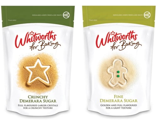 Baking Sugar in Stand Up Pouches