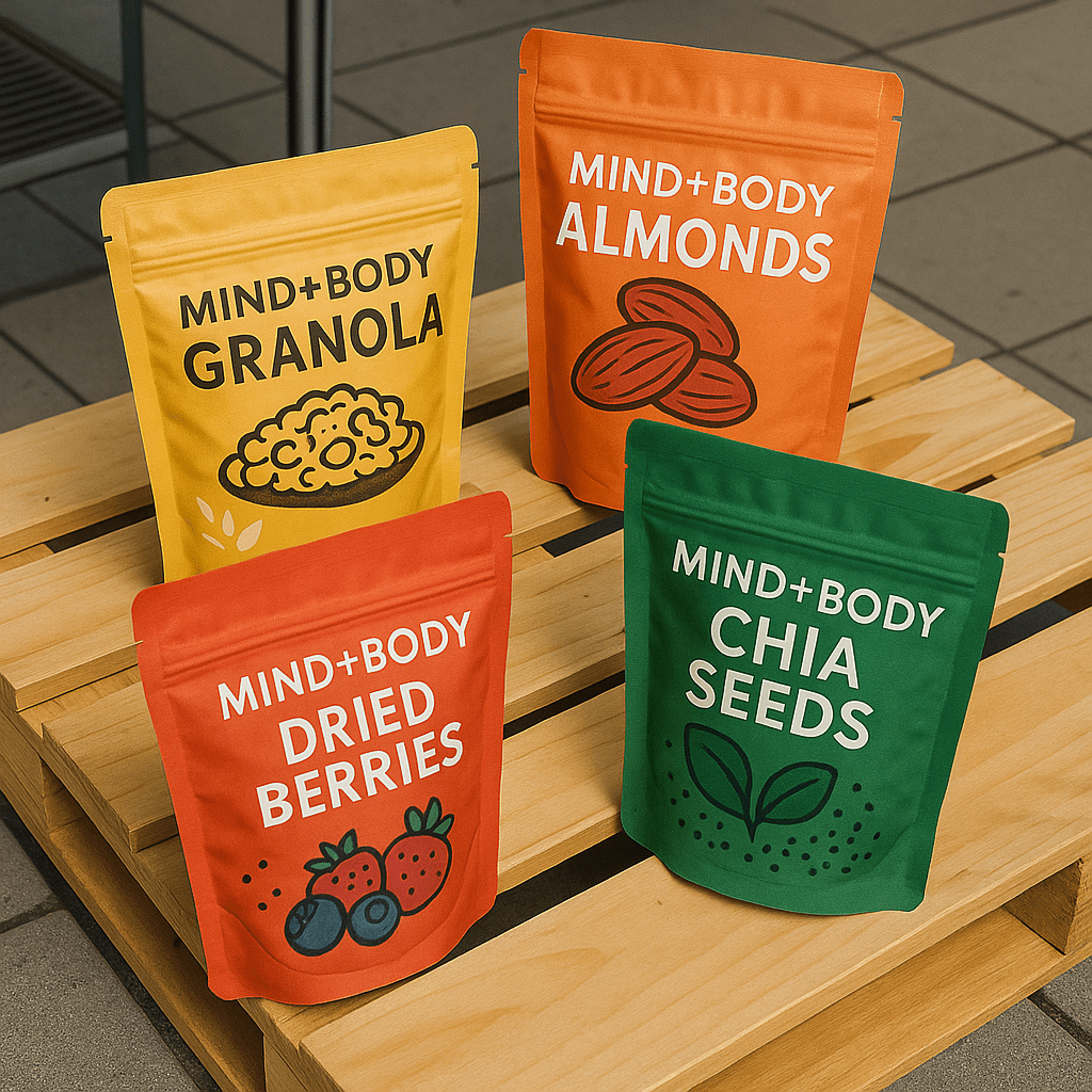 Stand Up Pouches Graphics