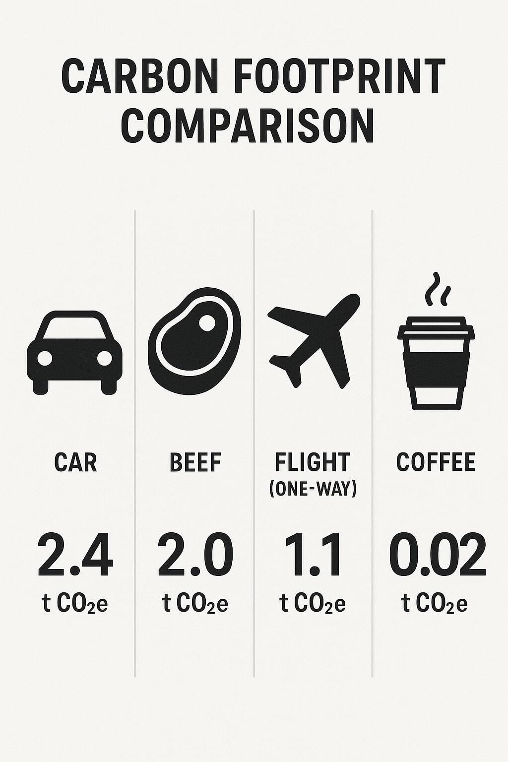 Infographic showing carbon footprint comparison between aseptic, hot-fill, and refrigerated systems.