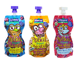 Lifeway ProBugs Probiotics in Flexible Spouted Pouches